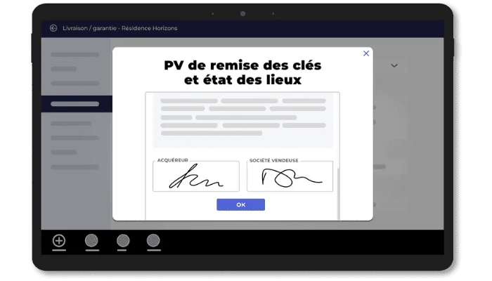 PV remise des clés