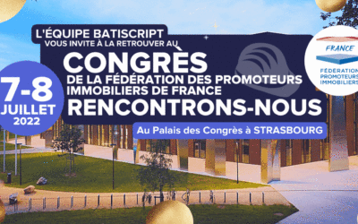 Retrouvez-nous au Congrès national de la Fédération des Promoteurs Immobiliers 2022