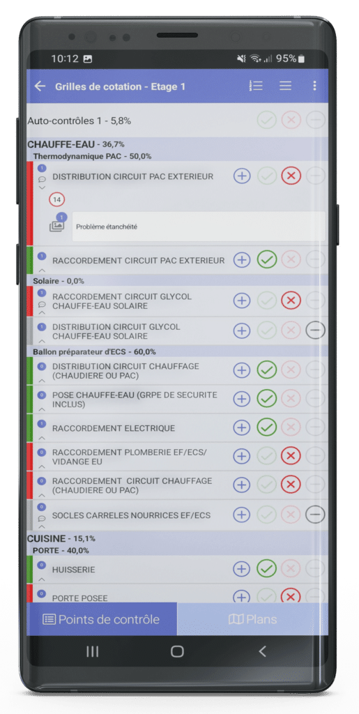 Application Check-list