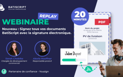 Signez électroniquement tous vos documents !