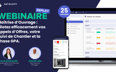 Maîtrise d’Ouvrage, pilotez efficacement vos projets !