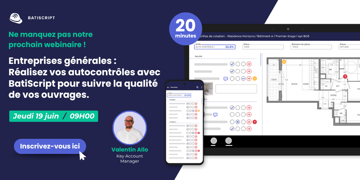 Prochain webinaire BatiScript