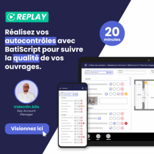 replay webinaire checklist