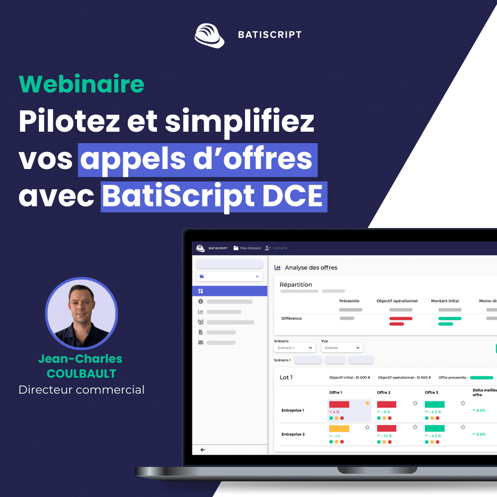 S'inscrire au webinaire DCE