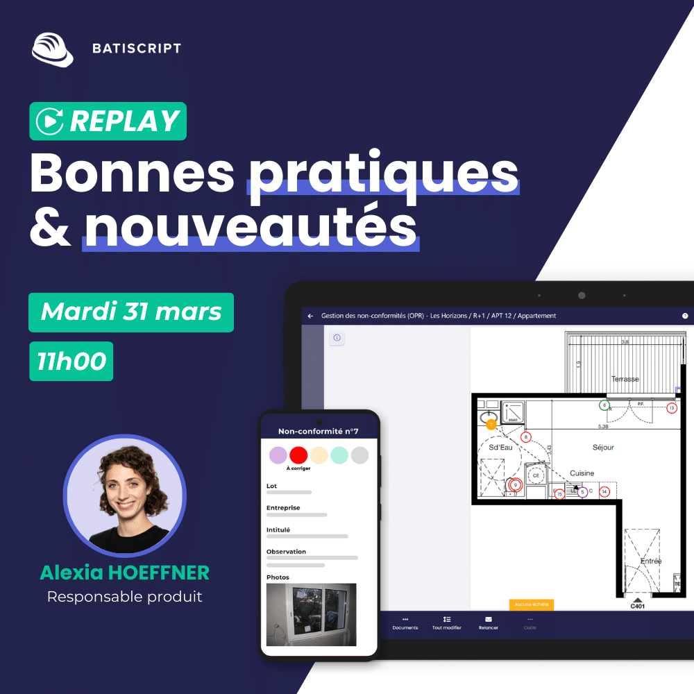 Recevoir le replay du webinaire Batiscript