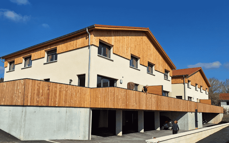 Projet du groupe Vivialy - vue façade