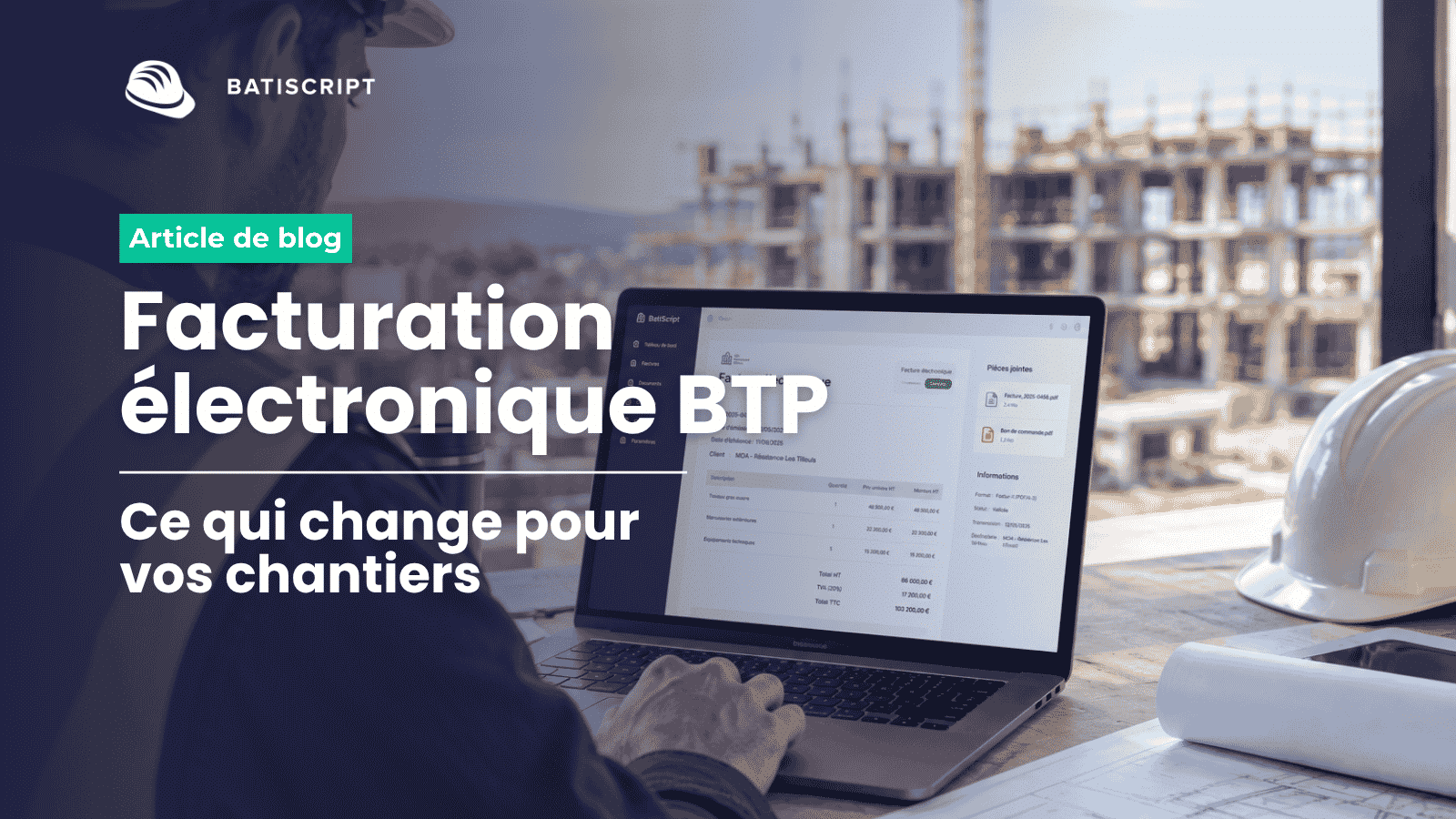 facturation électronique Facturation électronique BTP : ce qui change pour vos projets
